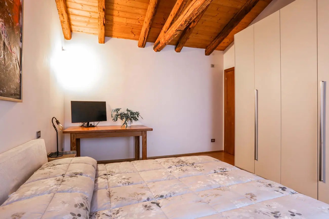 Master bedroom, wardrobe, desk