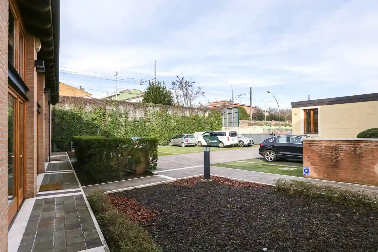 Private gated parking space