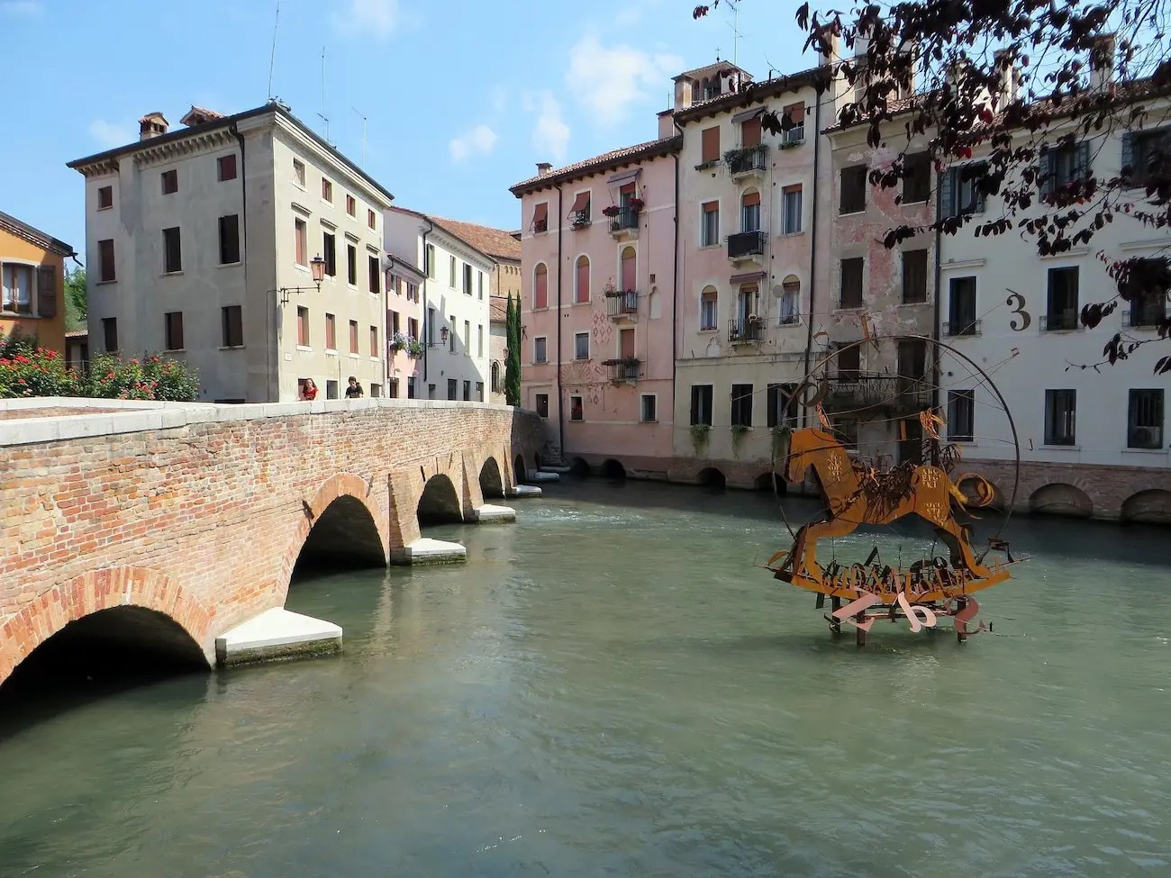 Treviso old town canal
